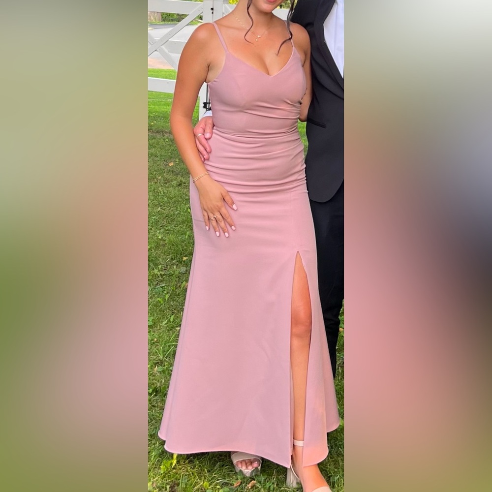 REVELRY - Elegant Pink Dress